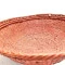 Cesto Indígena Artesanal Yanomami | Cesta Fibra Natural com Urucum