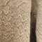 Poncho Simples Tricot Amendoas